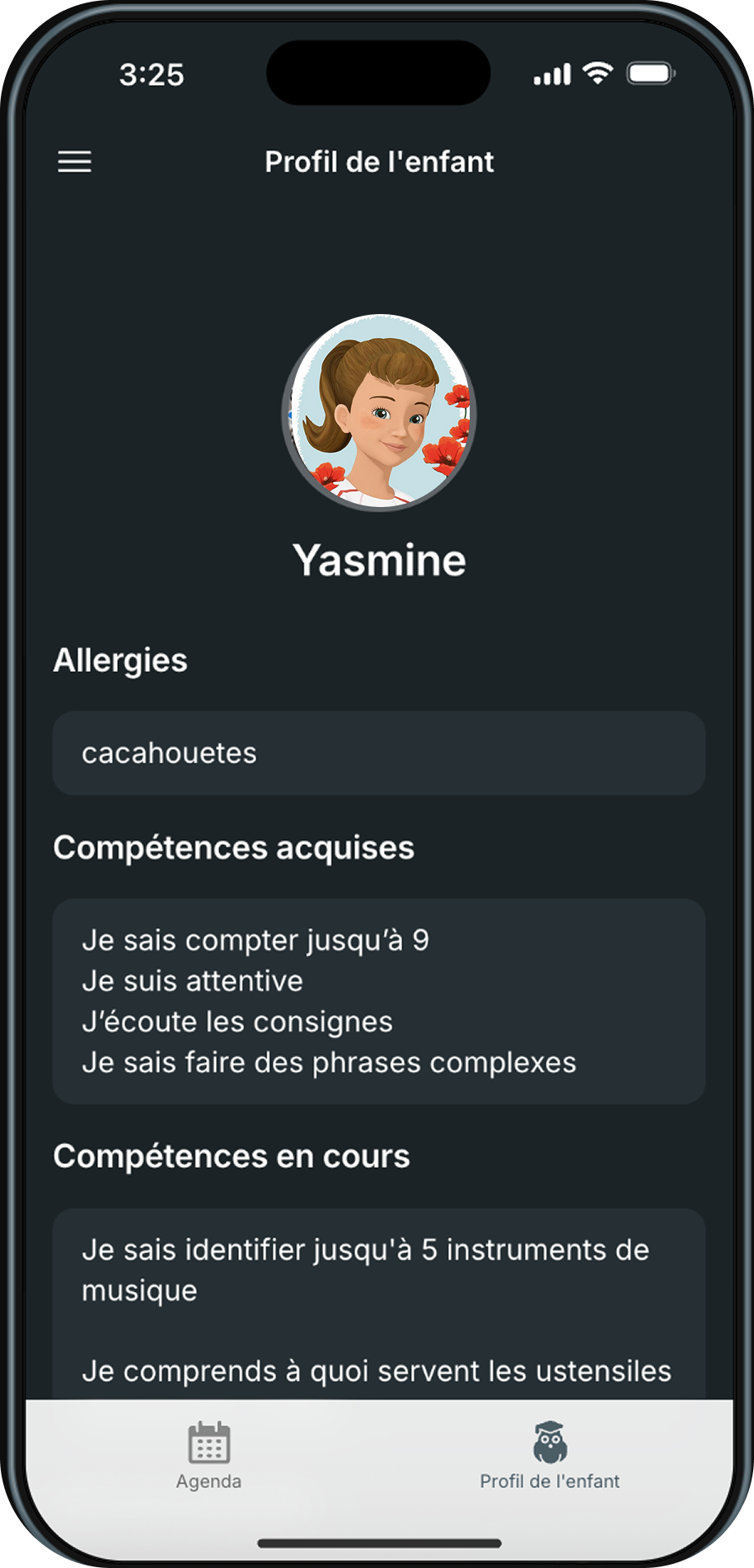 Application conçue sur Glide