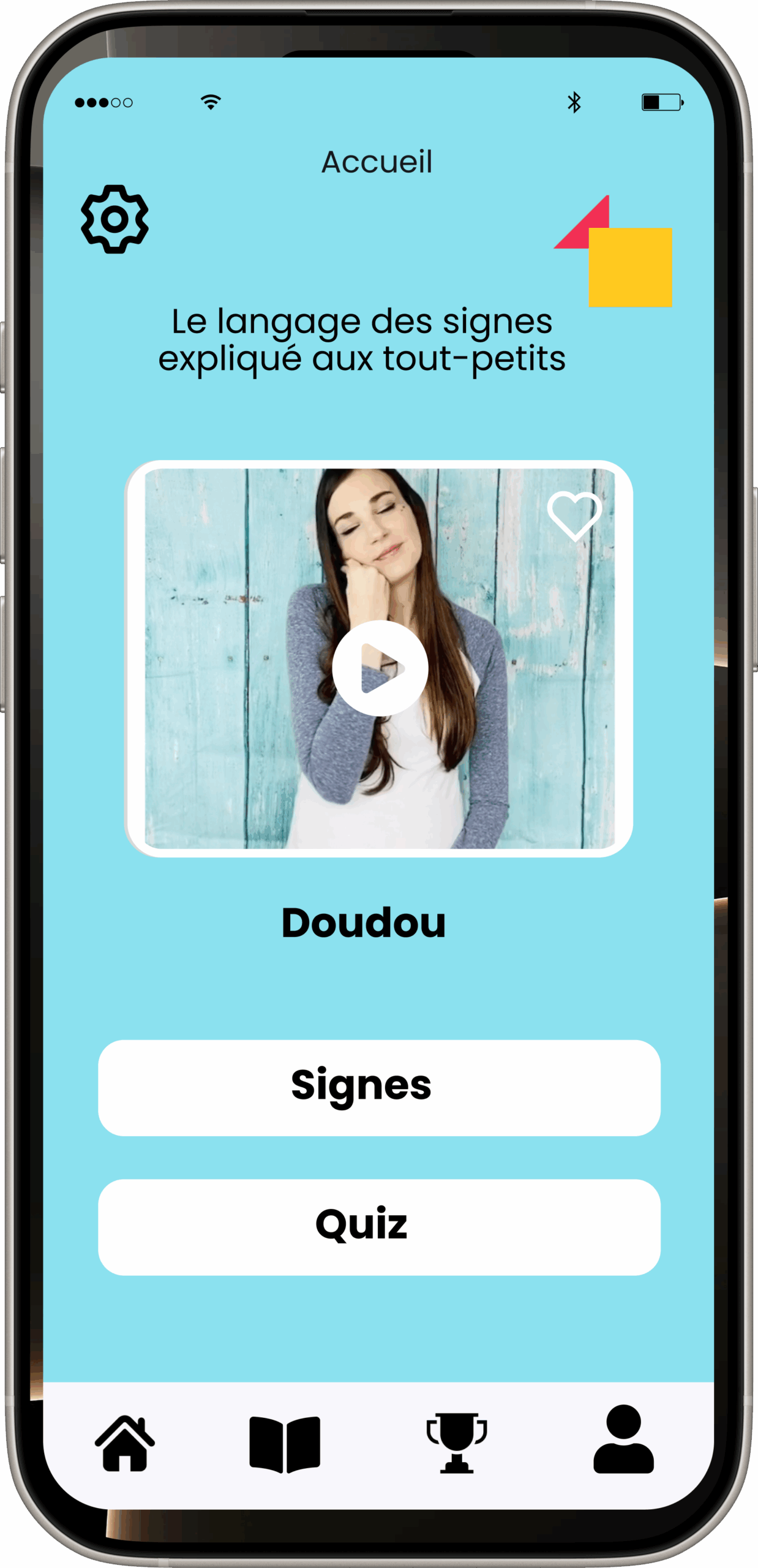 Prototype conçu sur Figma